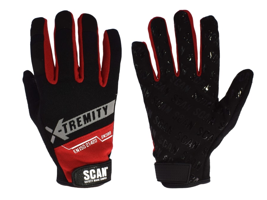 Scan Work Gloves with Touch Screen Function XL