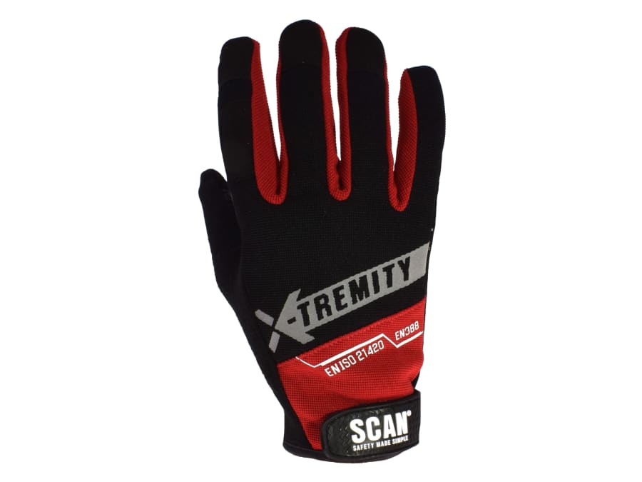 Scan Work Gloves with Touch Screen Function XL