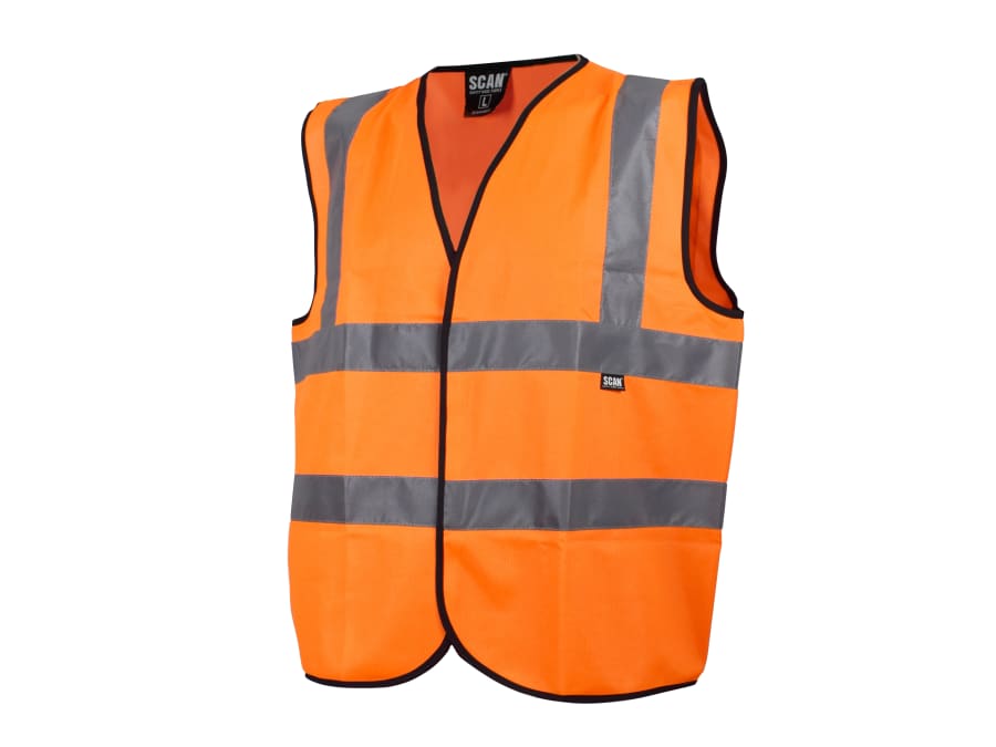 Scan UC801O Hi-Vis Waistcoat Orange L