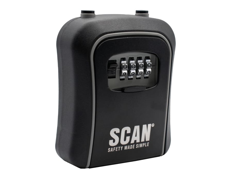 Scan XB349 4 Wheel Combination Keysafe with Removable Shackle