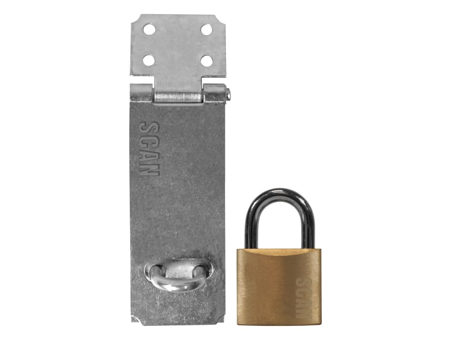 Scan YS0003117 Hasp and Staple with Padlock