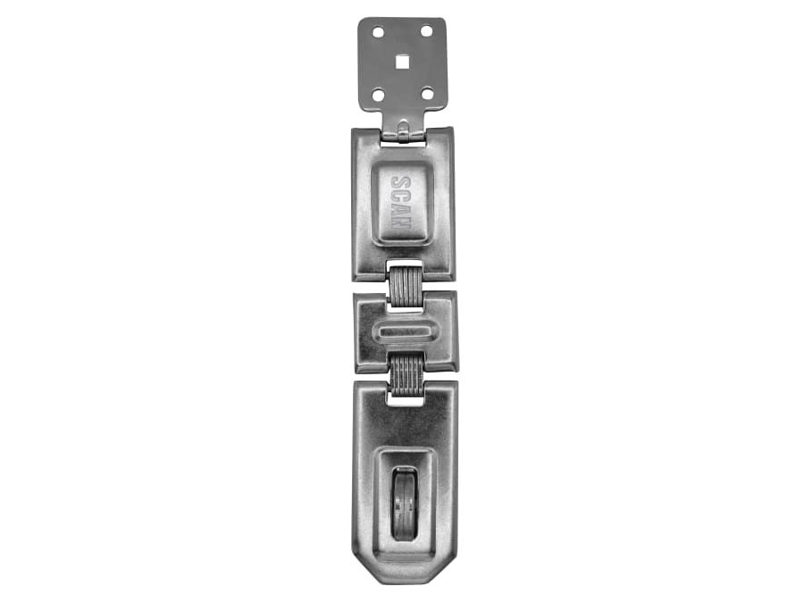 Scan WD019159 Hinged Hasp And Staple 195mm