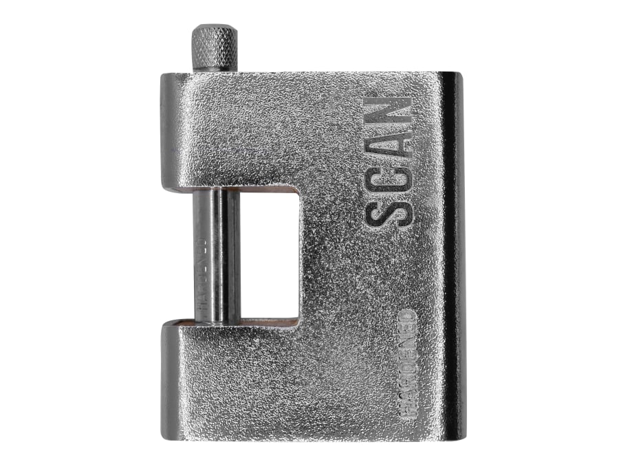 Scan ZA11180 80mm Armoured Shutter Padlock