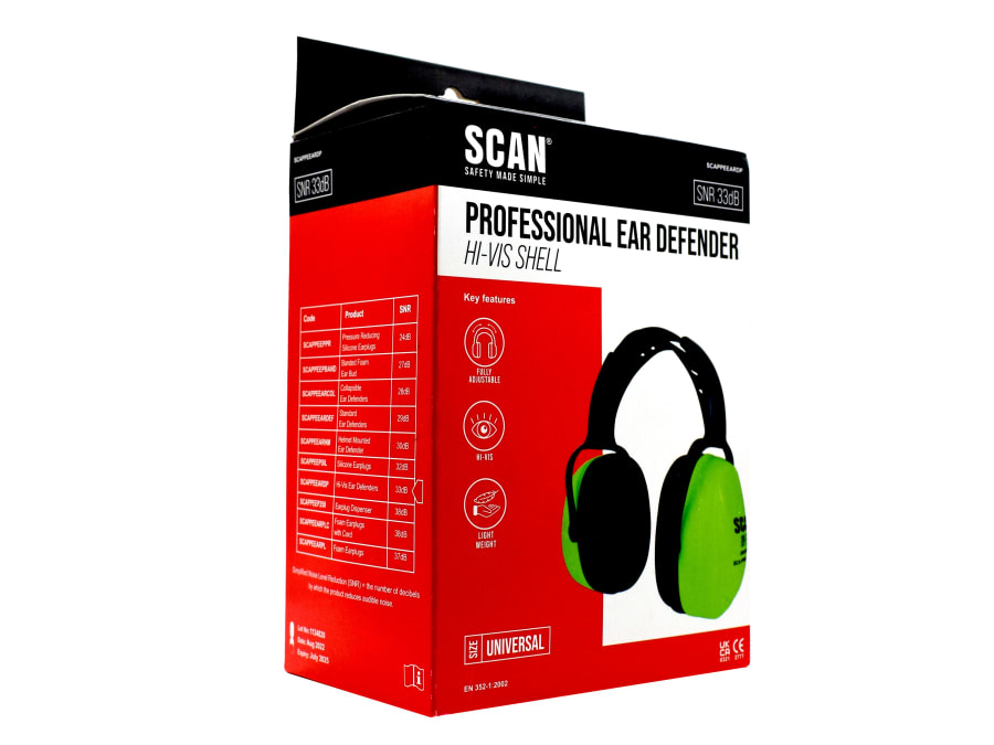 Scan FM2 Hi-Vis Ear Defenders