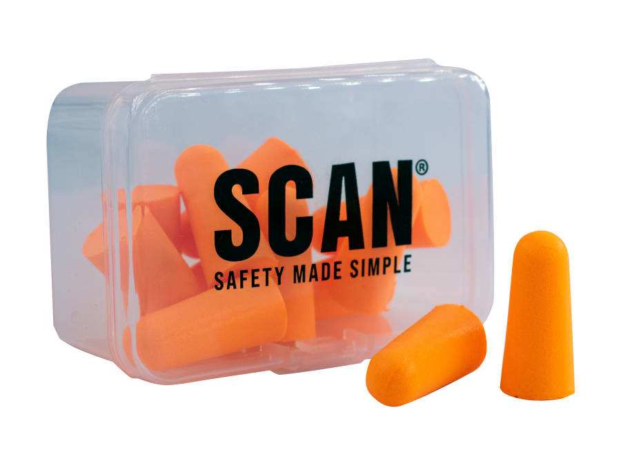 Scan EC1003A Tapered Foam Earplugs 6 Pairs