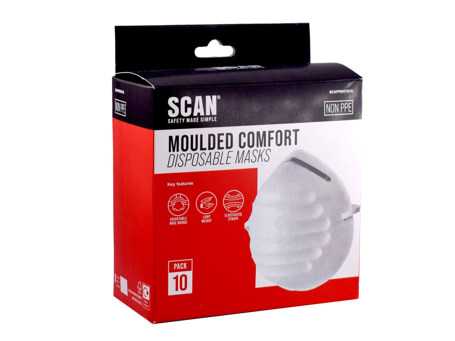 Scan DCW110 Disposable Comfort Masks Pack of 10