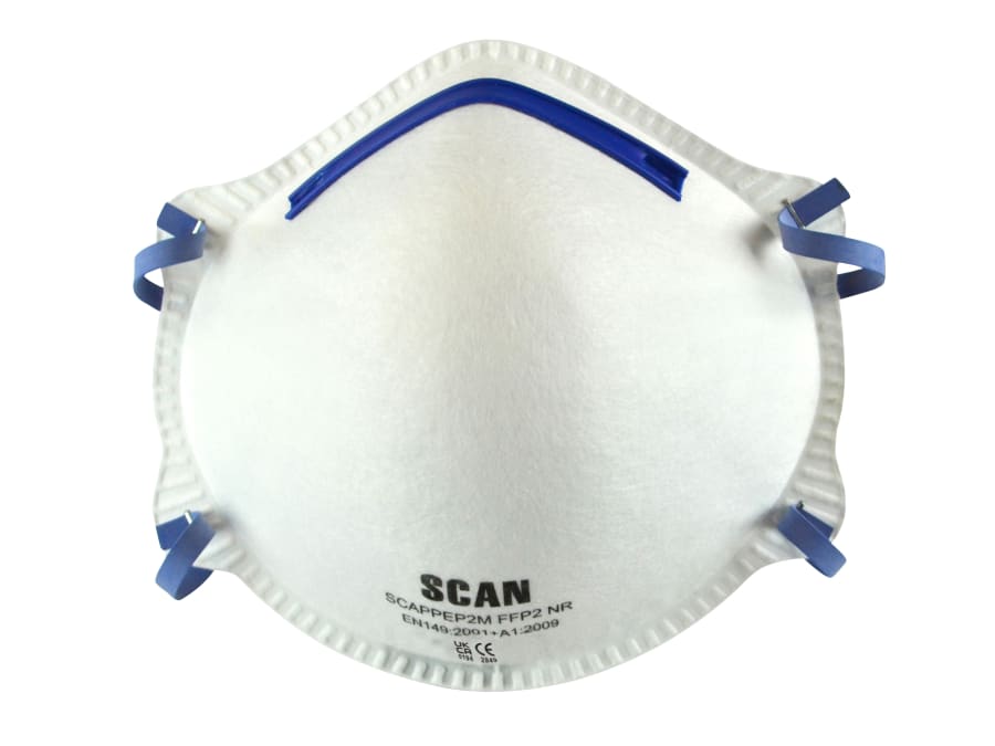 Scan DTC3M20 FFP2 Disposable Face Masks (Pack 20)
