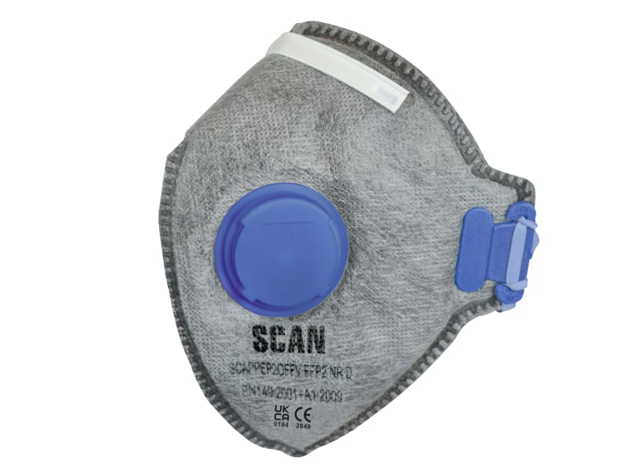 Scan DAC4XFD3 FFP2 Disposable Odour Mask Valved