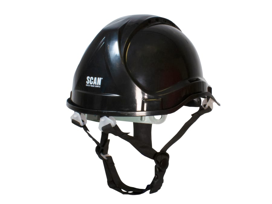 Scan YS4C Safety Helmet Black