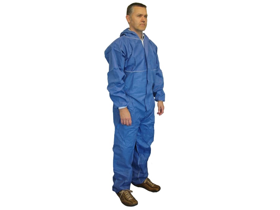 Scan 2523EXTRALARGE Extra Large Navy Disposable Coverall