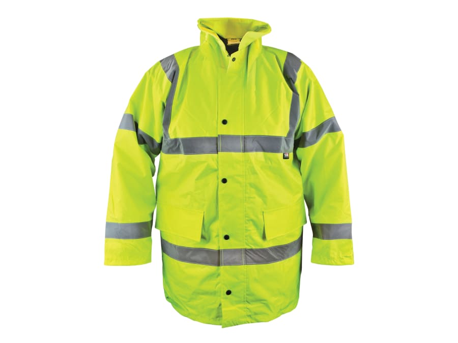 Scan OC122L Hi-Vis Motorway Jacket