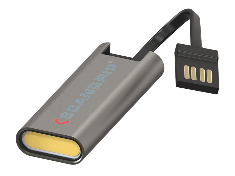 Scangrip 035113 Flash Micro R Rechargeable Keychain Torch 75 Lumen