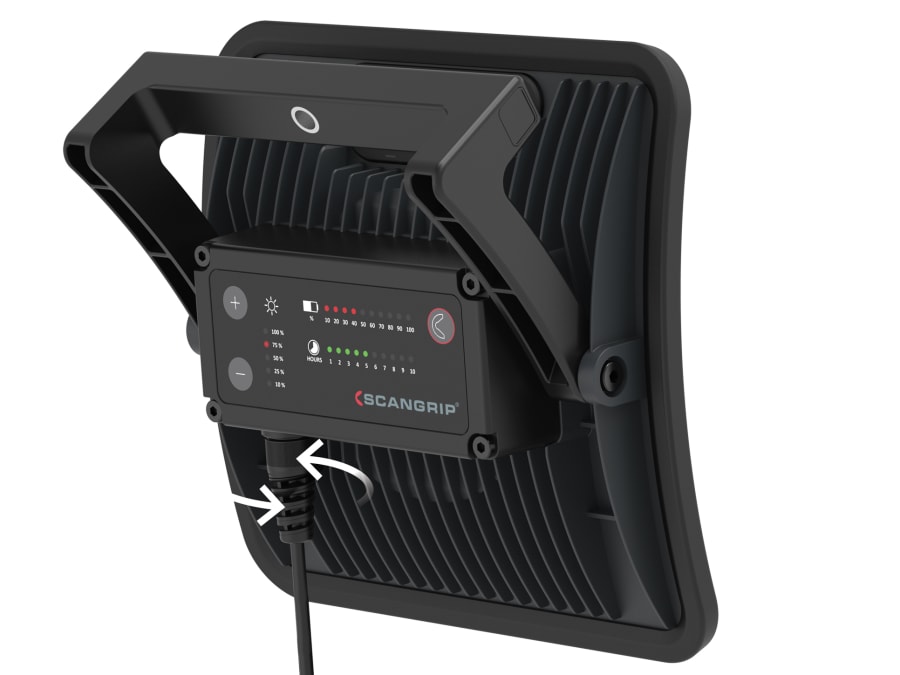 Scangrip 035443UK NOVA 6K C+R Dual System COB LED Work Light 6000 Lumens