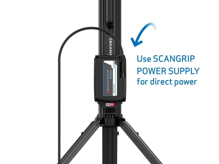 Scangrip 036105C TOWER 5 CONNECT Floodlight with Integrated Tripod 18V Bare Unit