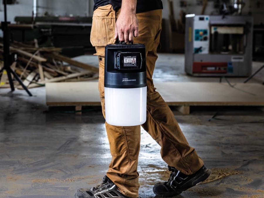 Scangrip 036108C AREA 6 CONNECT 360° Work Light 18V Bare Unit