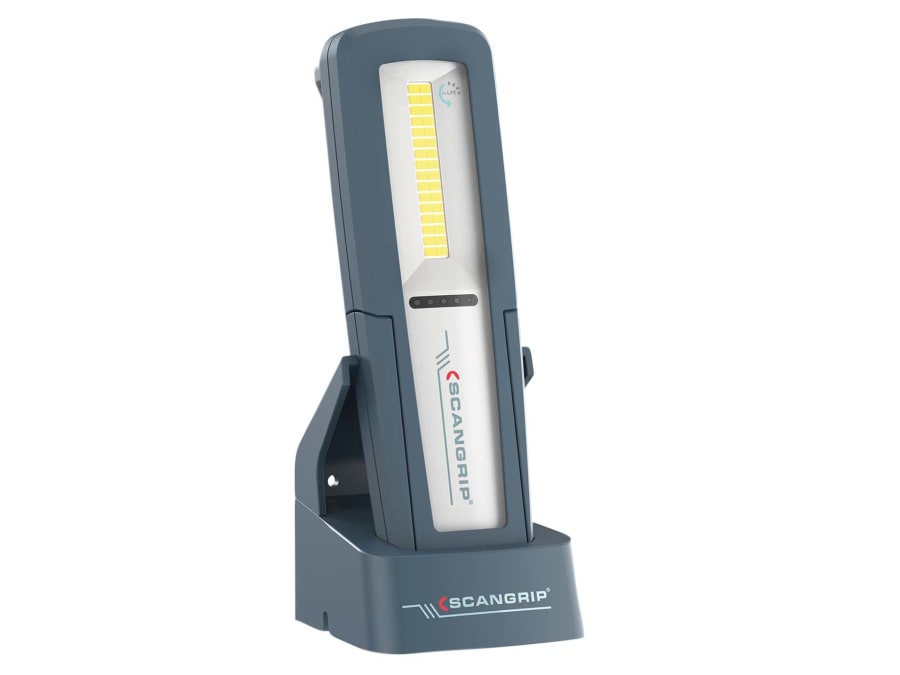 Scangrip 036208 UNIFORM Rechargeable Work Light with Charging Base