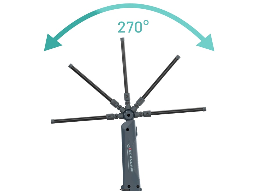 Scangrip 036211 SLIM Ultra-thin Rechargeable Work Light 500 Lumens