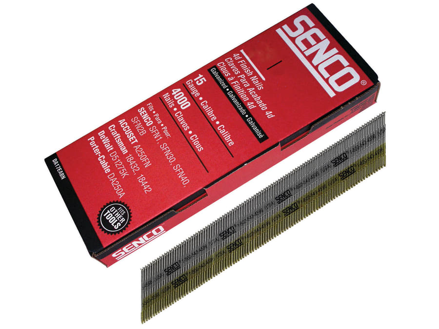 Senco DA23EAB 15G Brad Nails 55mm Galvanised Pack 4000