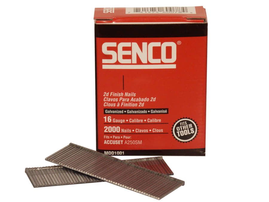 Senco RX19EAA 16G x 45mm Galvanised Brad Nails (Pack 2000)