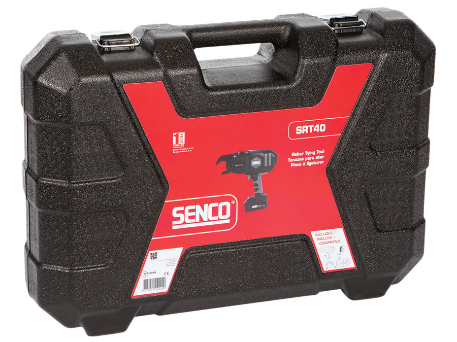 Senco 9VS2002N 18V Cordless Rebar Tying Tool with 2 × 4.0Ah Batteries