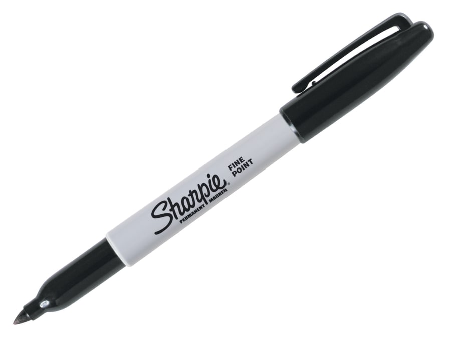 Sharpie 1985860 Fine Tip Permanent Marker Black