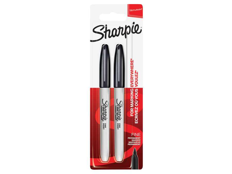 Sharpie 1985860 Fine Tip Permanent Marker Black