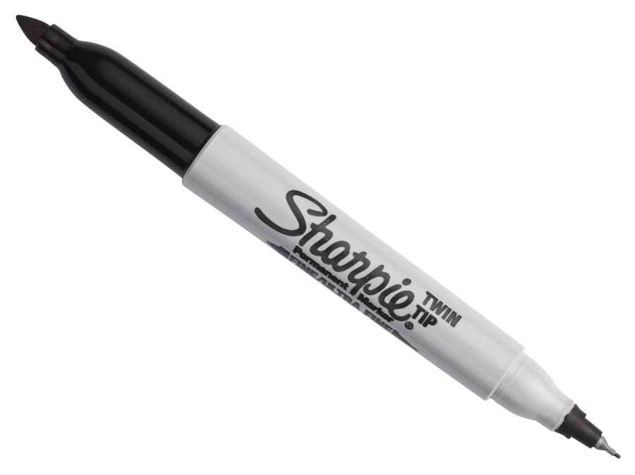 Sharpie 1985877 Twin Tip Permanent Marker Black