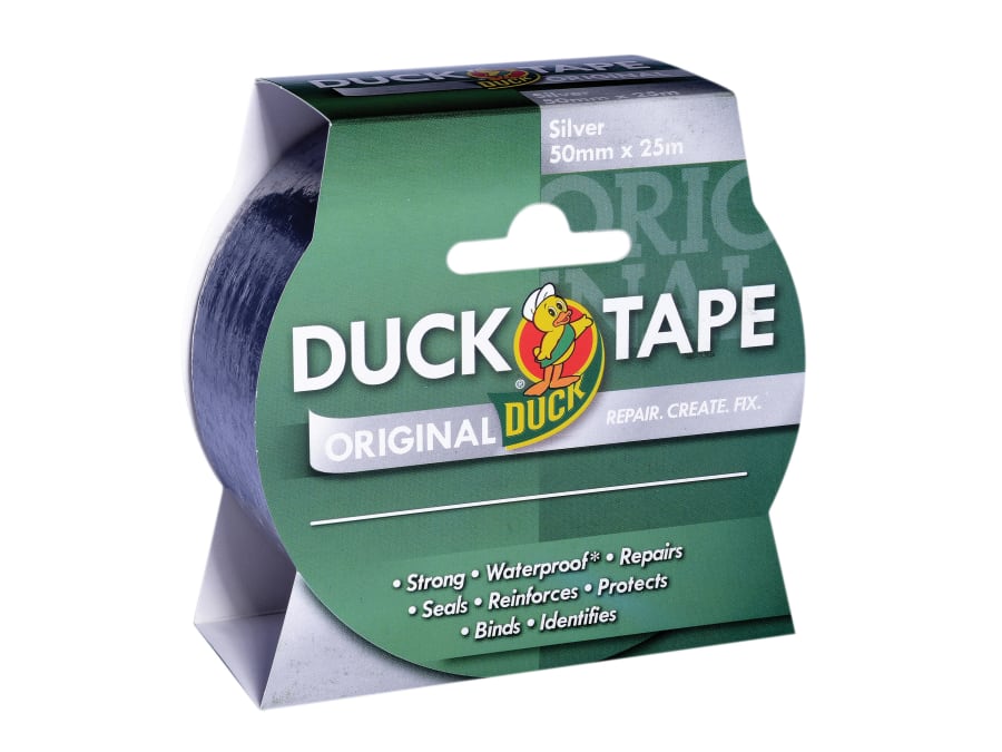 Shurtape 211111 Silver Duct Tape 50mm x 25m