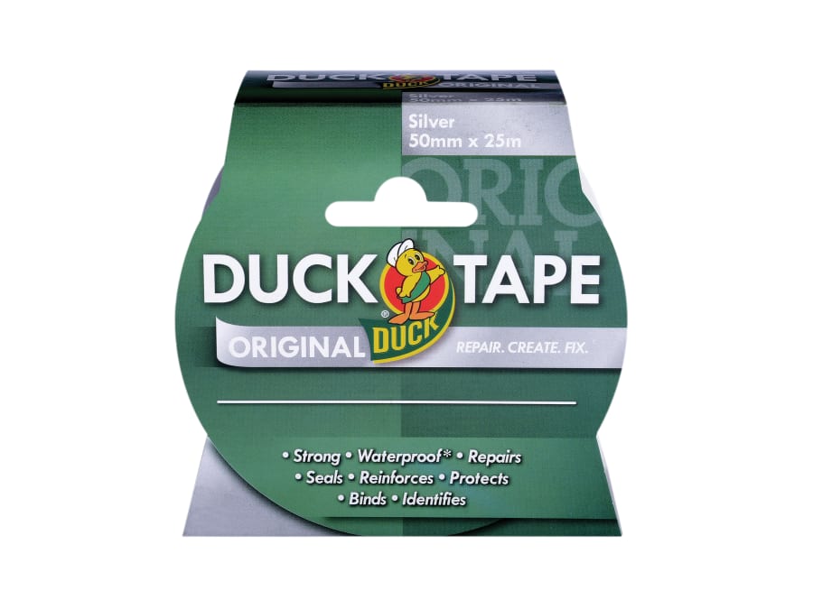 Shurtape 211111 Silver Duct Tape 50mm x 25m