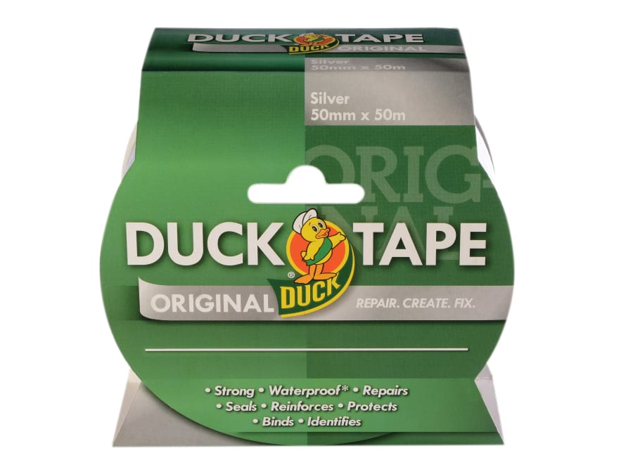 Shurtape 211112 Silver Duct Tape 50mm x 50m