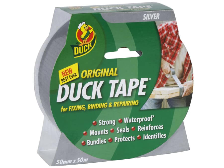Shurtape 211112 Silver Duct Tape 50mm x 50m
