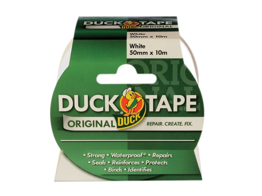 Shurtape 211113 50mm x 10m White Duct Tape