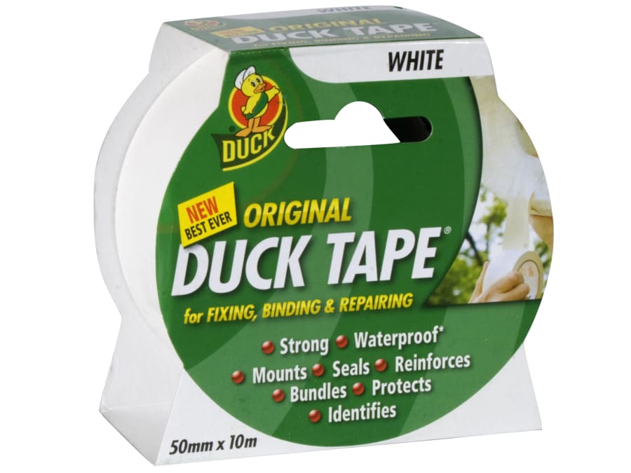 Shurtape 211113 50mm x 10m White Duct Tape