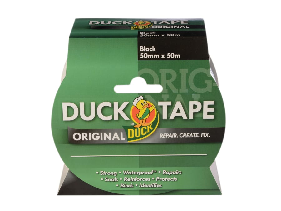 Shurtape 211116 Black Duct Tape 50mm x 50m