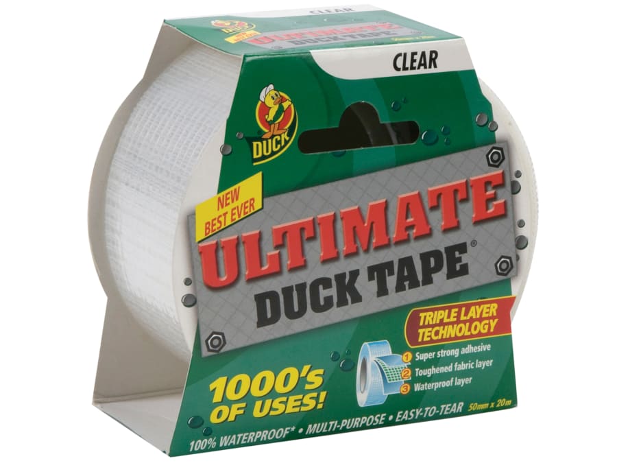 Shurtape 222150 50mm x 20m Clear Tape