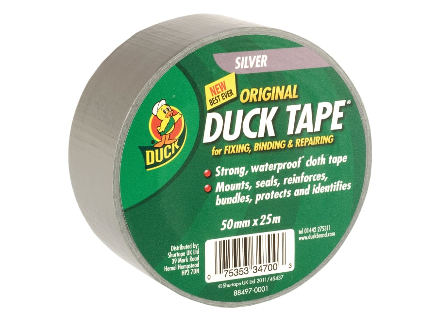 Shurtape 222225 50mm x 25m Silver Tape