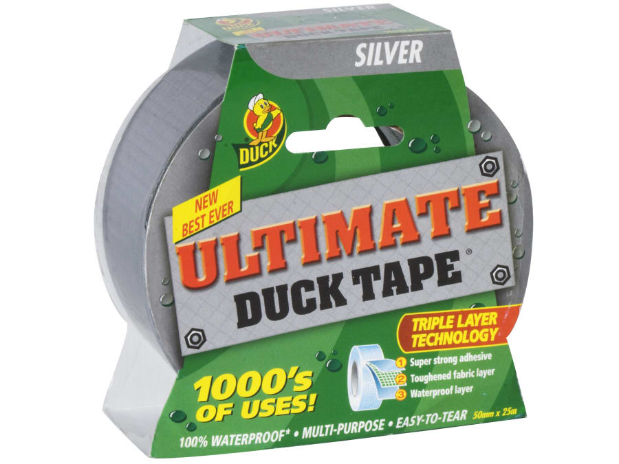 Shurtape 232153 50mm x 25m Silver Duct Tape