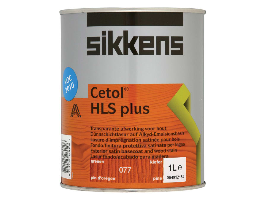 Sikkens 5085989 Cetol HLS Plus Translucent Woodstain Pine 1 Litre