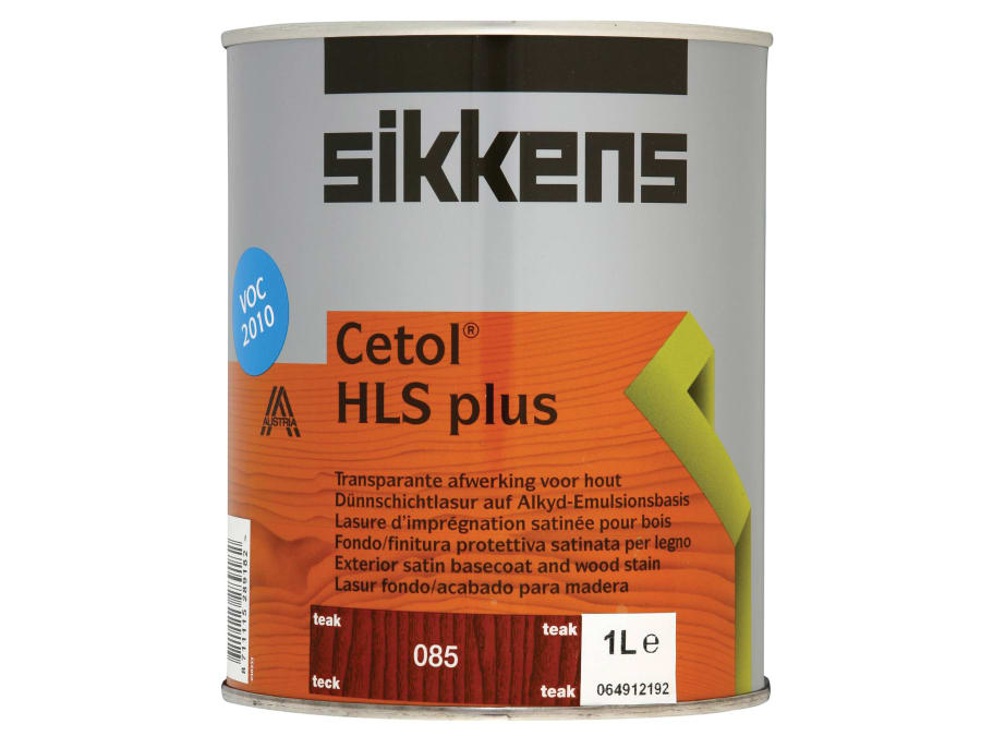 Sikkens 5086005 Cetol HLS Plus Teak Translucent Woodstain 1 Litre