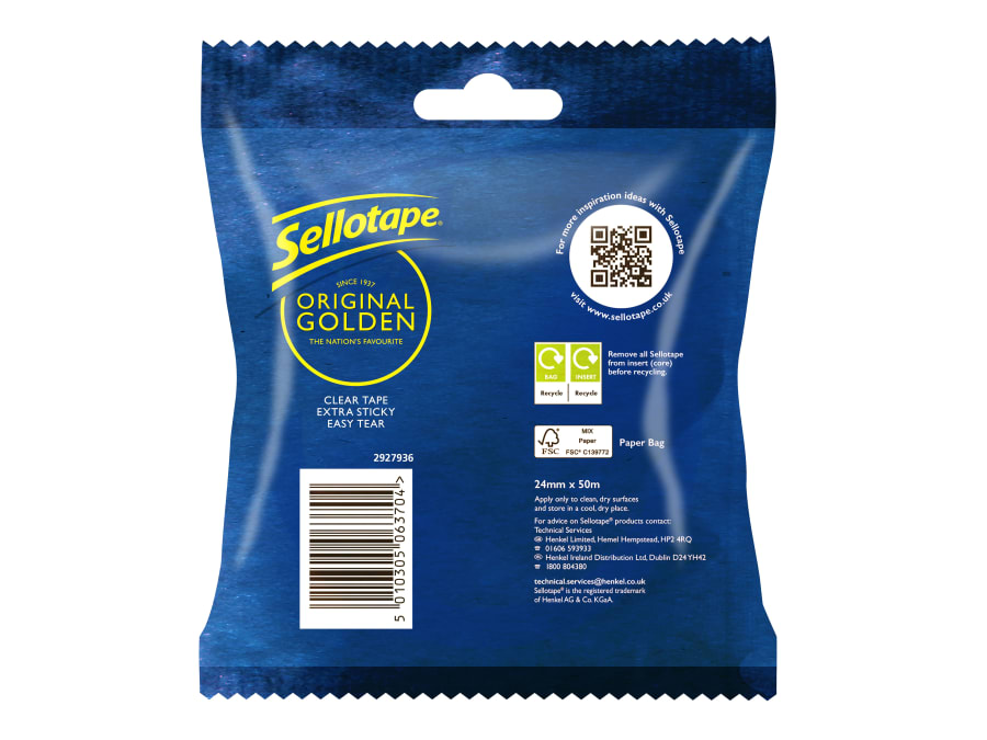 Sellotape 1629135 24mm x 50m Sticky Tape