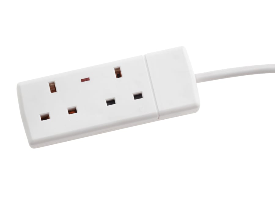 Smj F2W5MP 240V 2-Way 13A Neon Extension Lead 5m