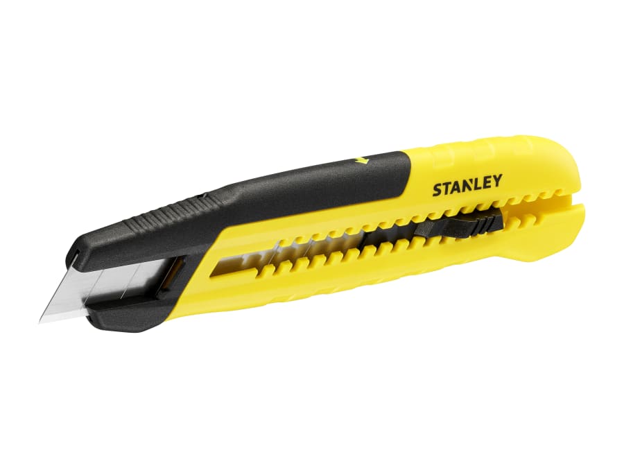 Stanley Hand Tools Stanley STHT104890 18mm Slide Snap-Off Knife with Blade Breaker
