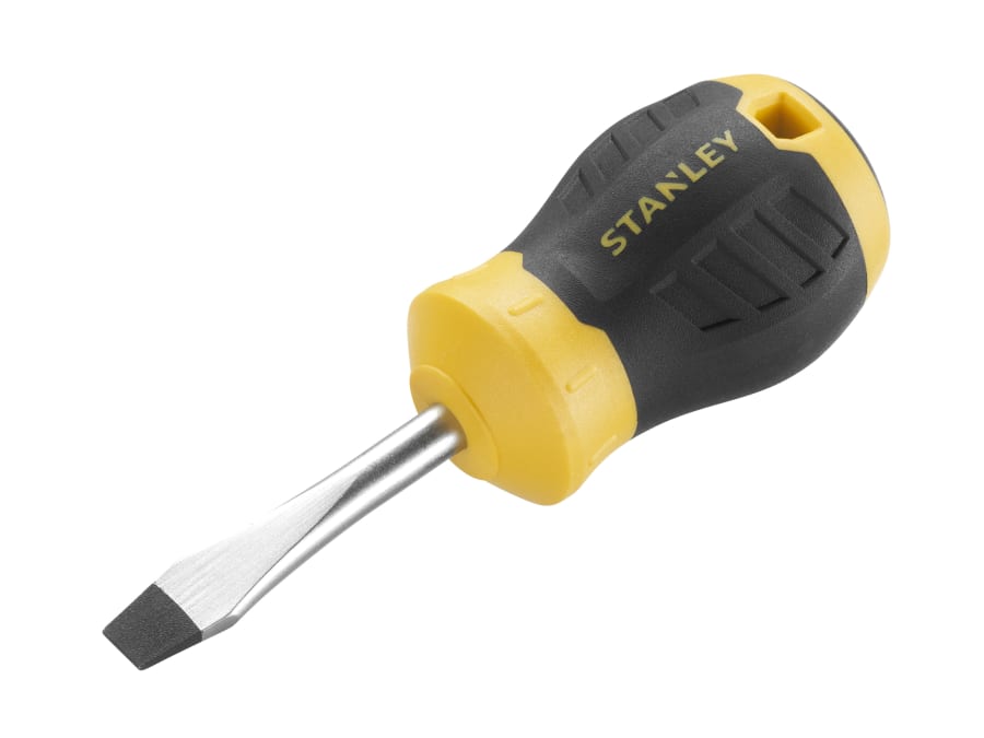 Stanley Hand Tools Stanley STHT161470 Cushion Grip Stubby Screwdriver 6.5 x 45mm