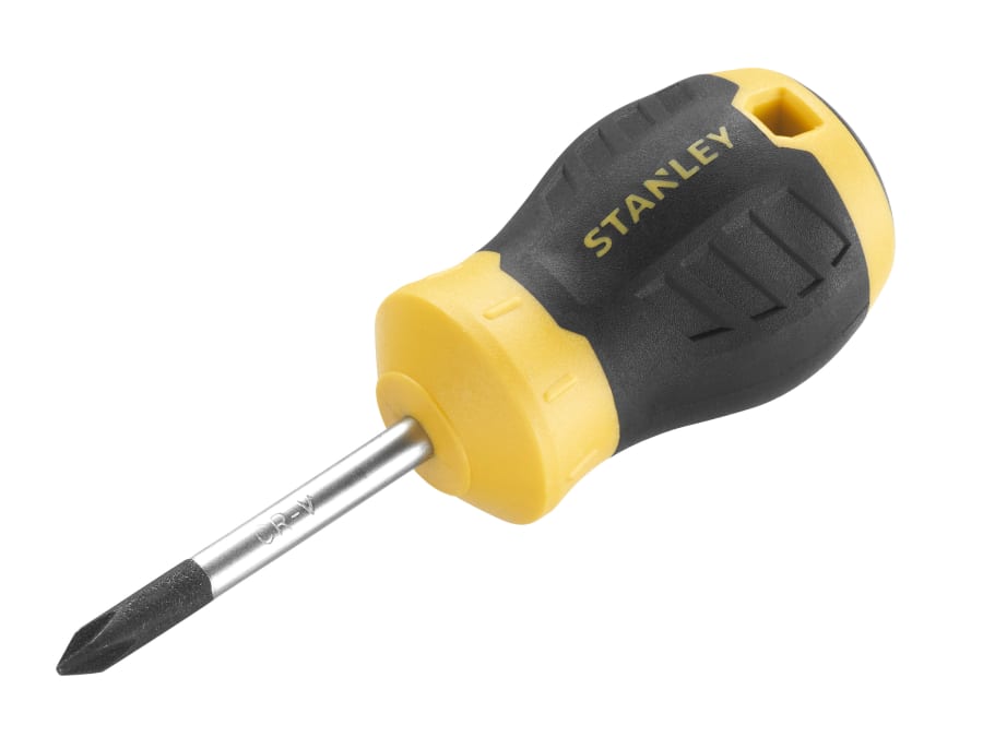 Stanley Hand Tools Stanley STHT161540 PH1 x 45mm Cushion Grip Stubby Screwdriver