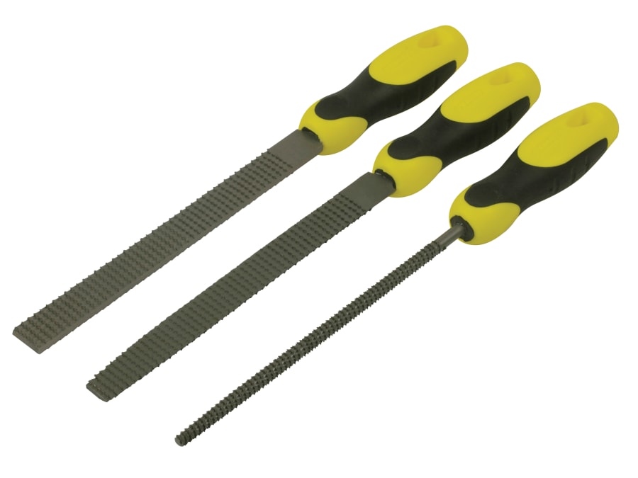 Stanley Hand Tools 022477 3 Piece Handled Rasp Set