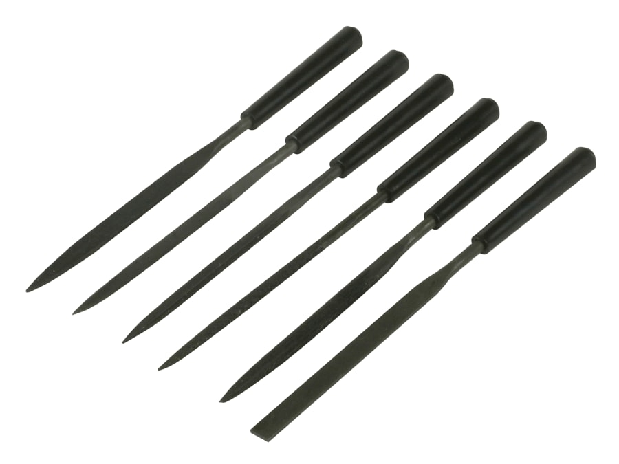 Stanley Hand Tools 022500 Needle File Set 6 Piece 150mm