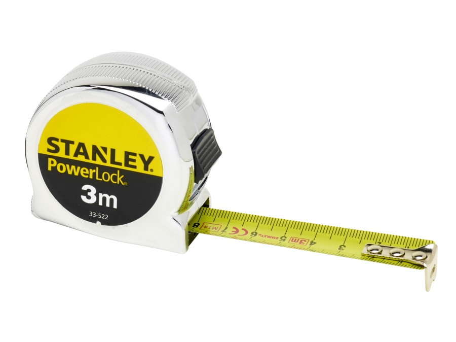 Stanley Hand Tools Stanley 033522 PowerLock Classic Pocket Tape 3m x 19mm