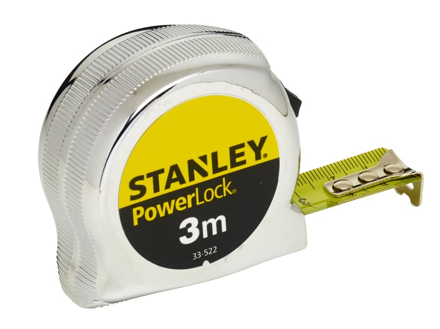 Stanley Hand Tools Stanley 033522 PowerLock Classic Pocket Tape 3m x 19mm