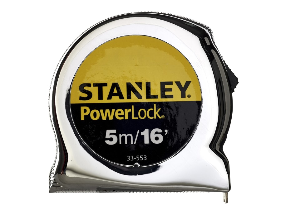 Stanley Hand Tools Stanley 033553 PowerLock Classic Pocket Tape 5m/16ft 19mm