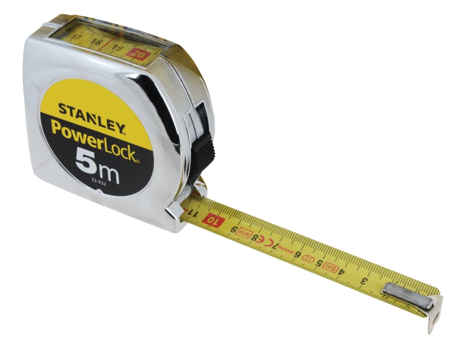 Stanley Hand Tools Stanley 033932 PowerLock Tape Measure 5m x 19mm